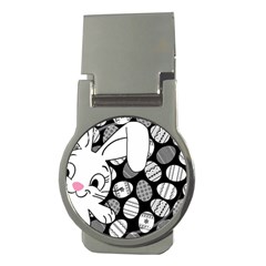 Easter Bunny  Money Clips (round)  by Valentinaart