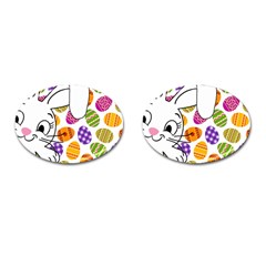 Easter Bunny  Cufflinks (oval) by Valentinaart