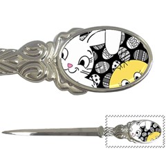 Easter Bunny And Chick  Letter Openers by Valentinaart