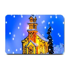 Winter Church Small Doormat 