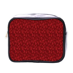 Bicycle Guitar Casual Car Red Mini Toiletries Bags by Mariart