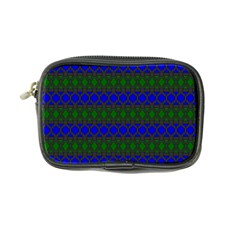 Diamond Alt Blue Green Woven Fabric Coin Purse by Mariart