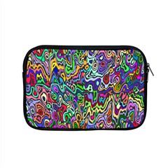 Colorful Abstract Paint Rainbow Apple Macbook Pro 15  Zipper Case by Mariart