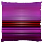 Stripes Line Red Purple Large Cushion Case (One Side)