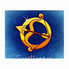 Zodiac Sagittarius Small Glasses Cloth (2-side) by Mariart