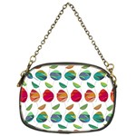 Watercolor Floral Roses Pattern Chain Purses (One Side) 