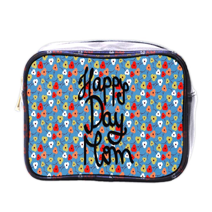 Happy Mothers Day Celebration Mini Toiletries Bags