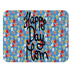 Happy Mothers Day Celebration Double Sided Flano Blanket (large)  by Nexatart