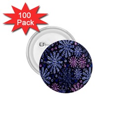 Pixel Pattern Colorful And Glittering Pixelated 1 75  Buttons (100 Pack) 