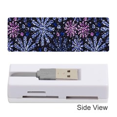 Pixel Pattern Colorful And Glittering Pixelated Memory Card Reader (stick)  by Nexatart