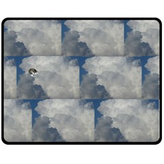 Stevie Sleeping In The Clouds Fleece Blanket (medium) by SusanFranzblau