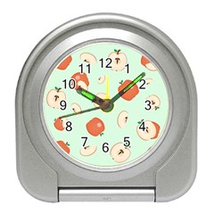 Apple Fruit Background Food Travel Alarm Clocks