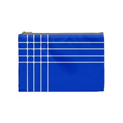 Stripes Pattern Template Texture Cosmetic Bag (medium)  by Nexatart