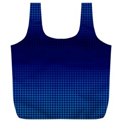 Blue Dot Full Print Recycle Bags (l) 