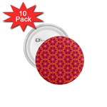Pattern Abstract Floral Bright 1.75  Buttons (10 pack)