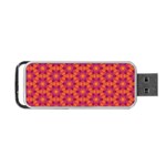 Pattern Abstract Floral Bright Portable USB Flash (Two Sides)