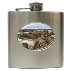 Miradores De Darwin, Santa Cruz Argentina Hip Flask (6 Oz) by dflcprints