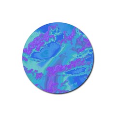 Sky Pattern Rubber Round Coaster (4 Pack)  by Valentinaart