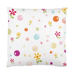 Flower Floral Star Balloon Bubble Standard Cushion Case (two Sides) by Mariart