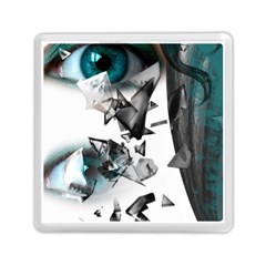 Blue Eye Memory Card Reader (square)  by mugebasakart