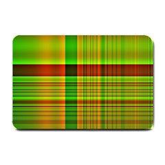 Multicoloured Background Pattern Small Doormat 