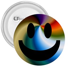 Simple Smiley In Color 3  Buttons