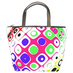 Color Ball Sphere With Color Dots Bucket Bags by Nexatart