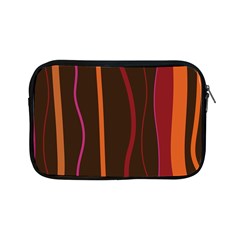 Colorful Striped Background Apple Ipad Mini Zipper Cases by TastefulDesigns