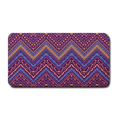 Colorful Ethnic Background With Zig Zag Pattern Design Medium Bar Mats by TastefulDesigns