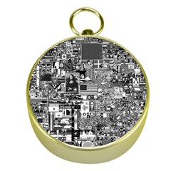 /r/place Retro Gold Compasses by rplace