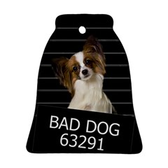 Bad Dog Bell Ornament (two Sides) by Valentinaart