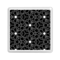 Floral Pattern Memory Card Reader (square)  by Valentinaart