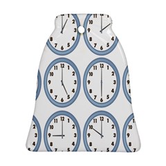 Alarm Clock Hour Circle Ornament (bell) by Mariart