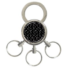 Black Star Space 3-ring Key Chains by Mariart