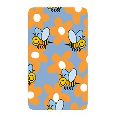 Wasp Bee Honey Flower Floral Star Orange Yellow Gray Memory Card Reader by Mariart