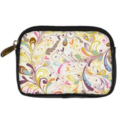 Colorful Seamless Floral Background Digital Camera Cases by TastefulDesigns