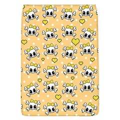 Cute Skull Flap Covers (l)  by Valentinaart