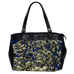 Floral Skies Office Handbags (2 Sides)  by dawnsiegler