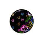 Floral Rhapsody Pt 1 Hat Clip Ball Marker Front