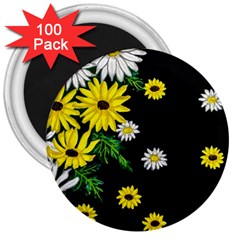 Floral Rhapsody Pt 3 3  Magnets (100 Pack) by dawnsiegler