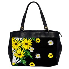 Floral Rhapsody Pt 3 Office Handbags (2 Sides)  by dawnsiegler