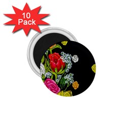 Floral Rhapsody Pt 4 1 75  Magnets (10 Pack)  by dawnsiegler