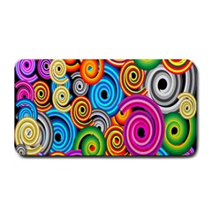 Circle Round Hole Rainbow Medium Bar Mats by Mariart