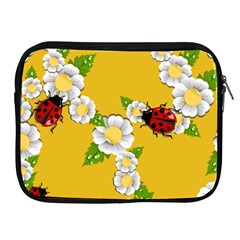 Flower Floral Sunflower Butterfly Red Yellow White Green Leaf Apple Ipad 2/3/4 Zipper Cases by Mariart