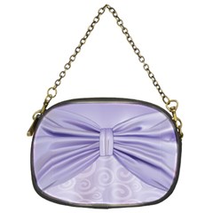 Ribbon Purple Sexy Chain Purses (one Side)  by Mariart
