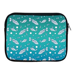 Under The Sea Paisley Apple Ipad 2/3/4 Zipper Cases by emilyzragz