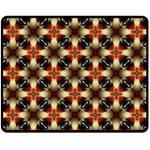 Kaleidoscope Image Background Double Sided Fleece Blanket (Medium) 