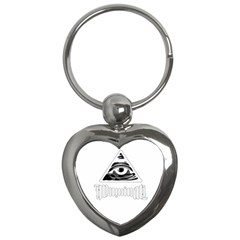 Illuminati Key Chains (heart)  by Valentinaart