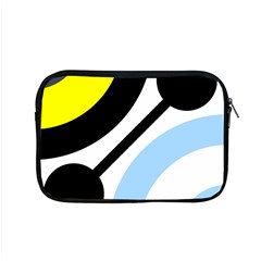 Circle Line Chevron Wave Black Blue Yellow Gray White Apple Macbook Pro 15  Zipper Case by Mariart