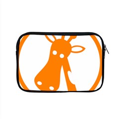 Giraffe Animals Face Orange Apple Macbook Pro 15  Zipper Case by Mariart